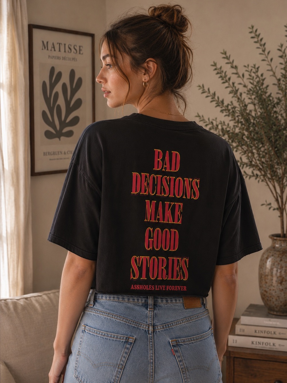 ALF bad decisions make good stories tshirt